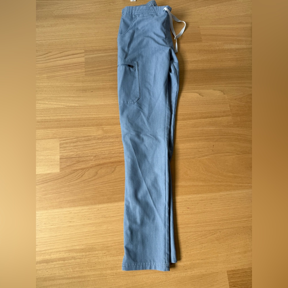 Heather Indigo Tall Yola Figs Scrub Pants